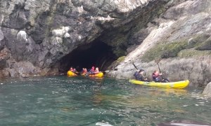 Sea Kayaking Around Bray Head in Bray Co. Wicklow